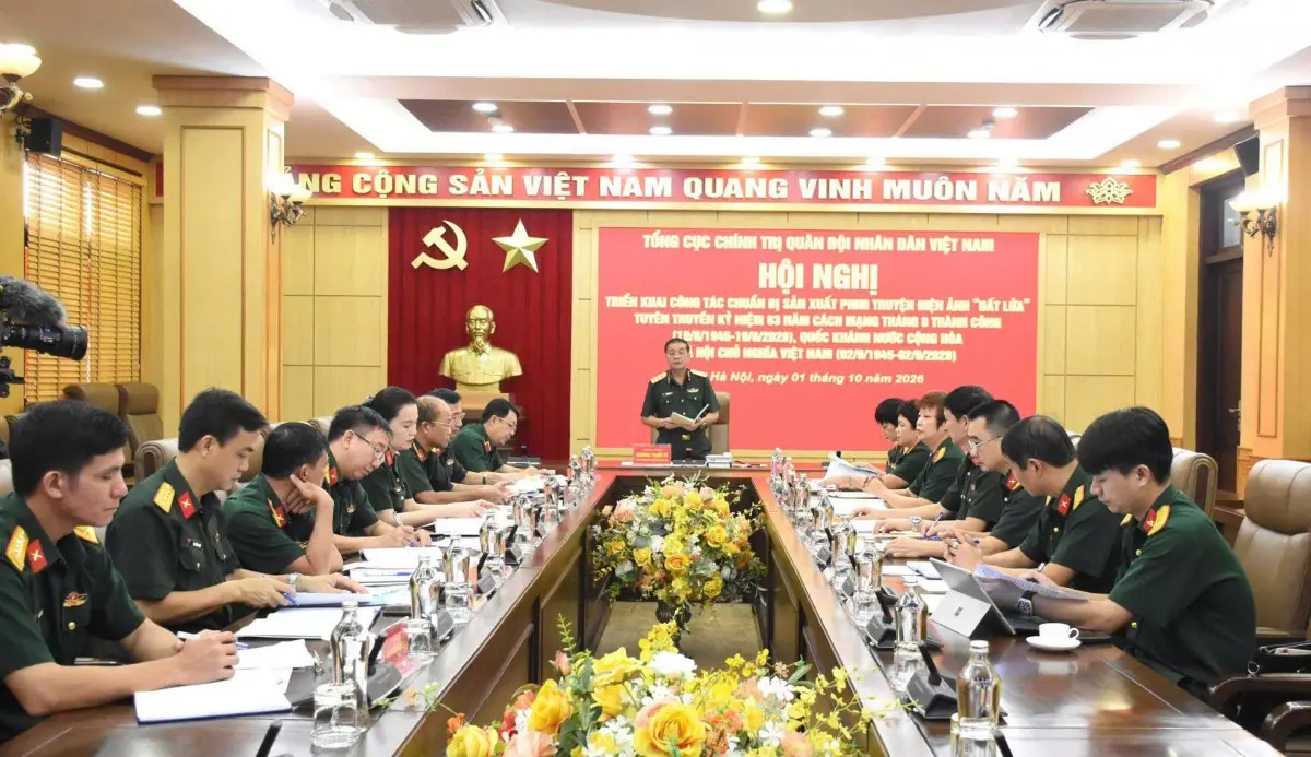ĐIỆN ẢNH QUÂN ĐỘI NHÂN DÂN KHỞI ĐỘNG DỰ ÁN PHIM LỊCH SỬ "ĐẤT LỬA" QUY MÔ LỚN