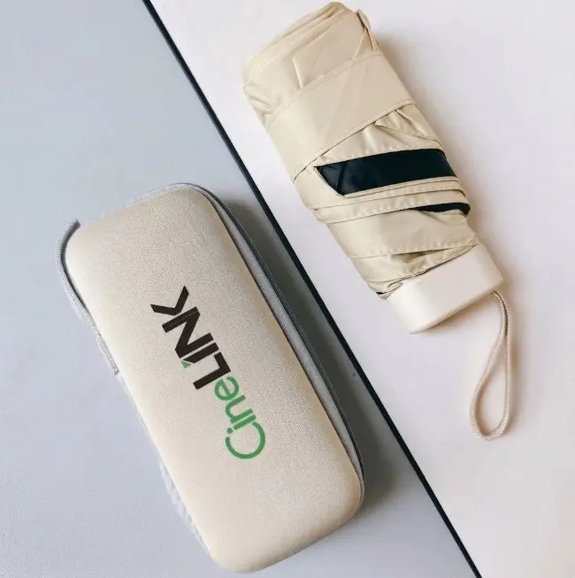Dù Gấp Gọn Mini CineLink Siêu Nhẹ Kèm Hộp Đựng Cao Cấp